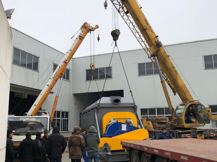 桨叶干燥机发货