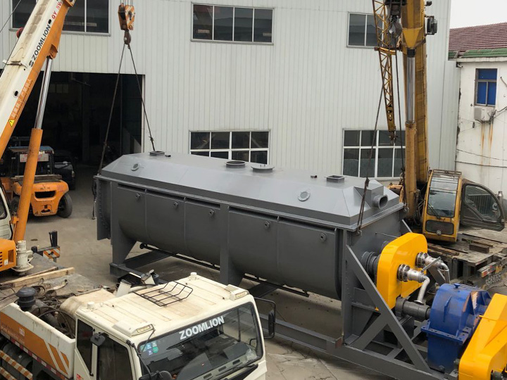 桨叶干燥机发货