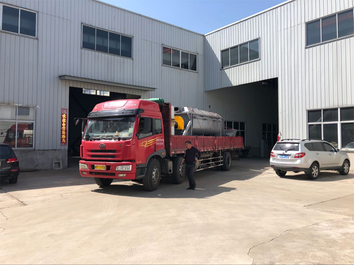 桨叶干燥机发货